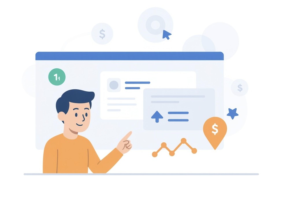 Specjalista SEO pokazuje użycie Google Data Marker na stronie.